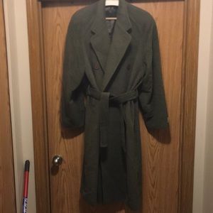Men’s long coat, NWOT, made in Italy